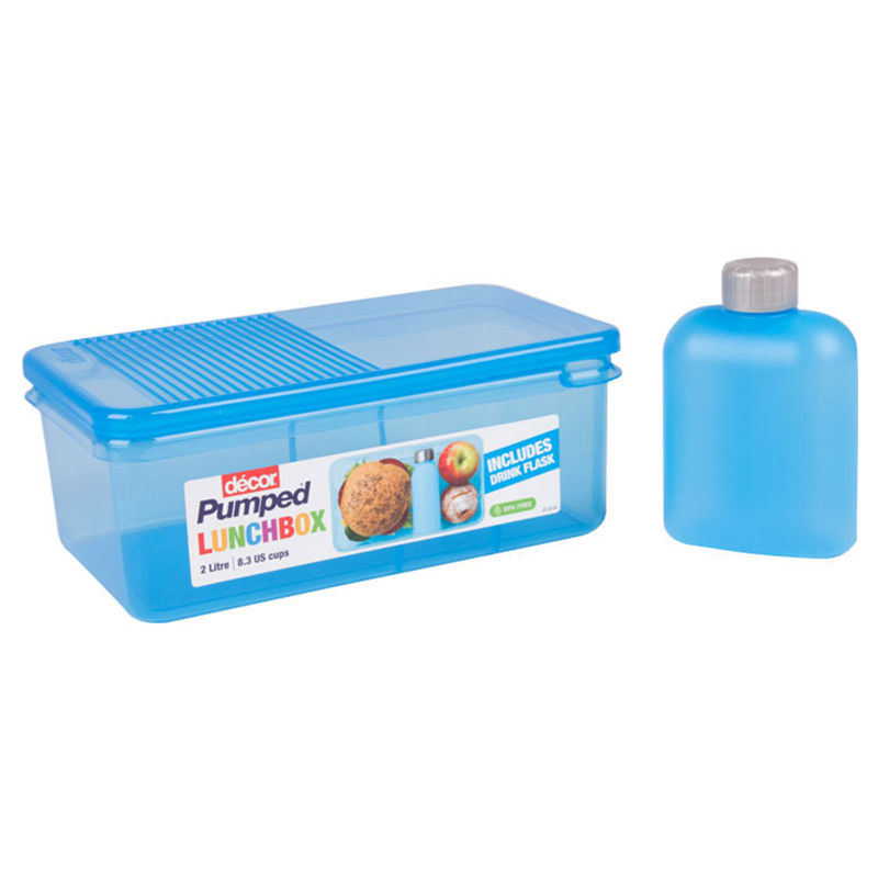 Contenedor para Lunch 2 Litros con Termo Decor