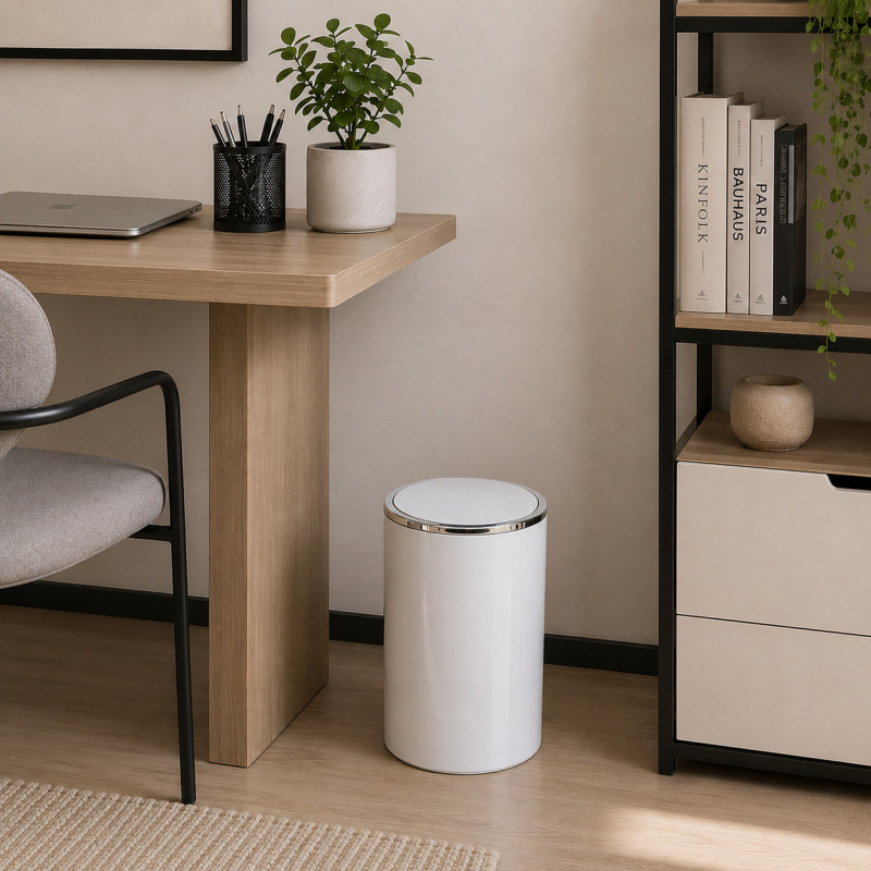 Tacho Lenox Blanco Cromo 6 Litros PimaNova