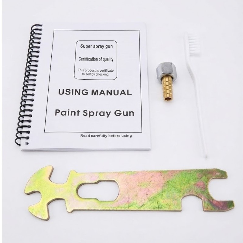 Pistola p/pintar 400 ml SILK® F-75G gravedad amarillo