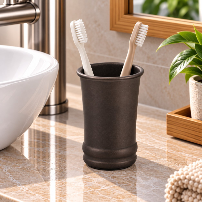 Vaso Olivia Bronce Interdesign