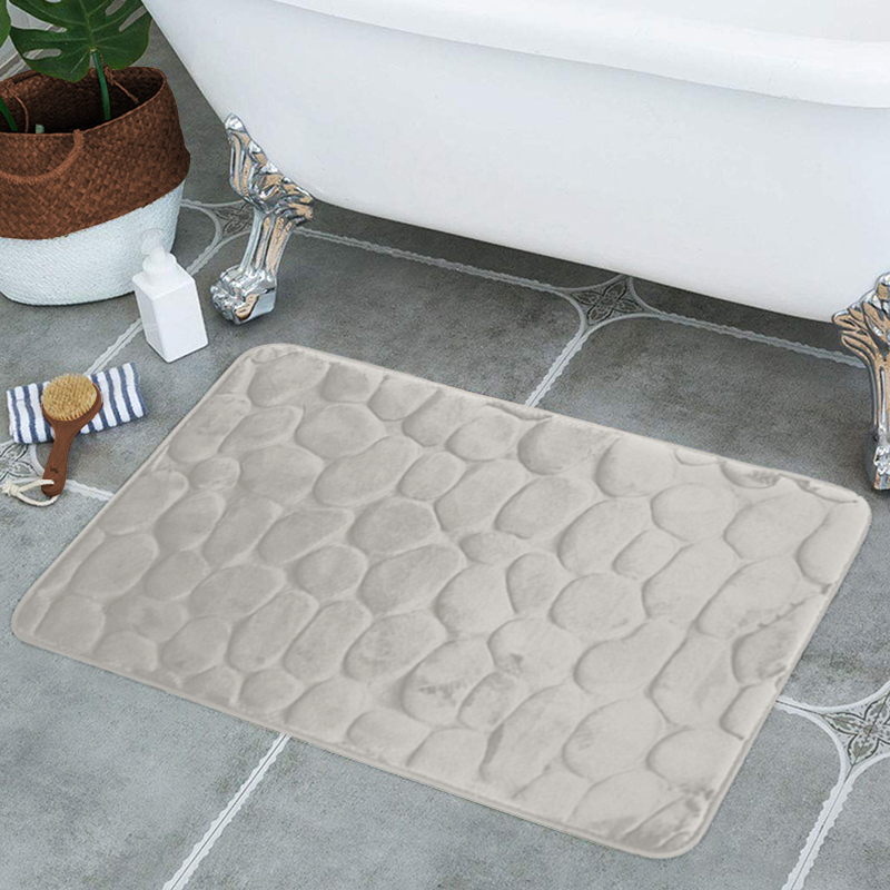 Alfombra Stone Foam Beige 50x70cm