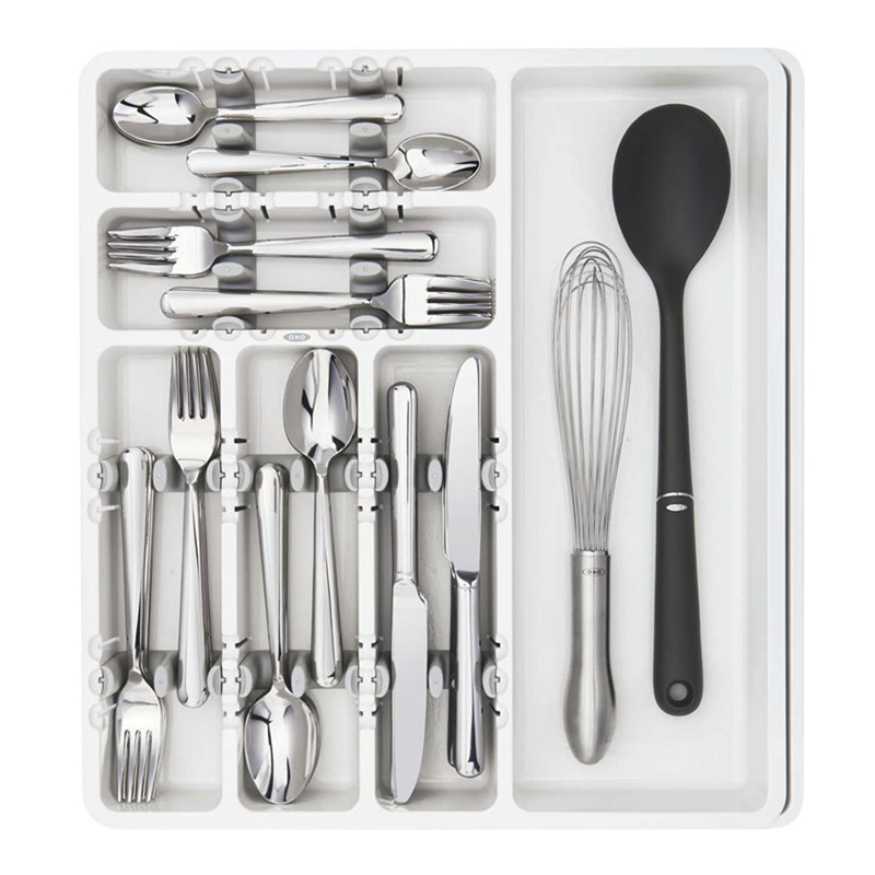 Organizador con 7 Compartimentos Plásticos para Utensilios Oxo