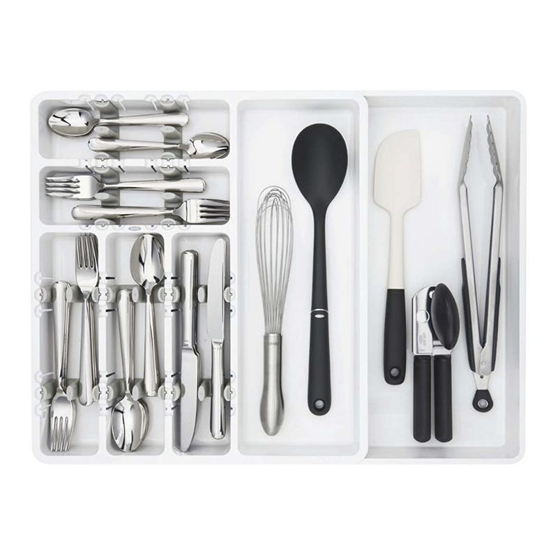Organizador con 7 Compartimentos Plásticos para Utensilios Oxo