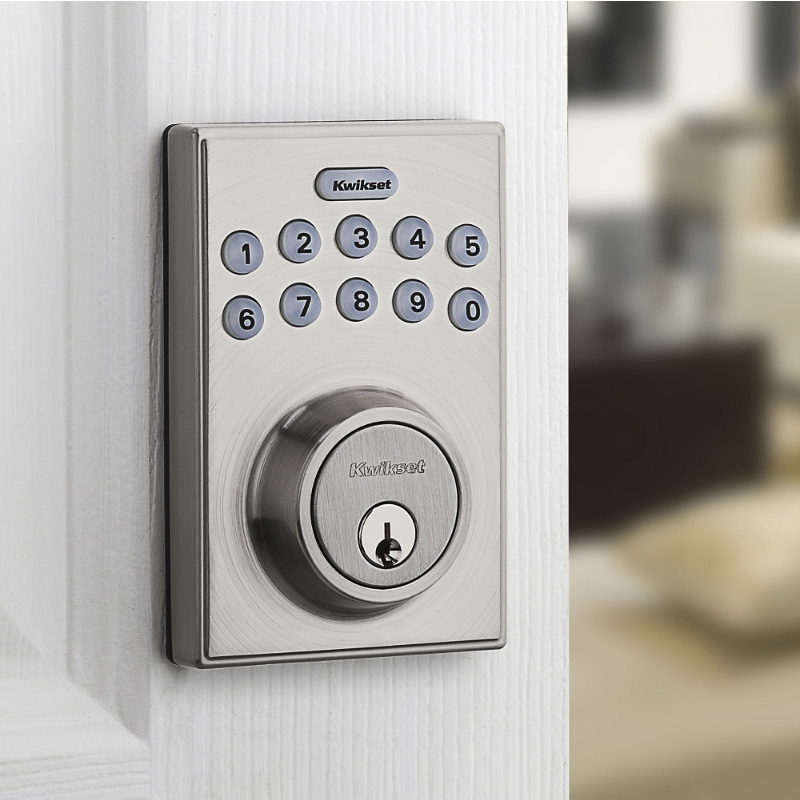 Cerradura Electrónica con Botonera  Kwikset