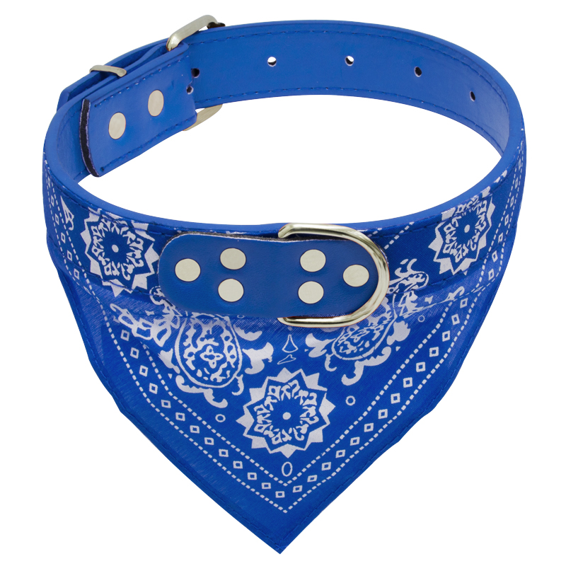 Collar de Cuero con Pañuelo