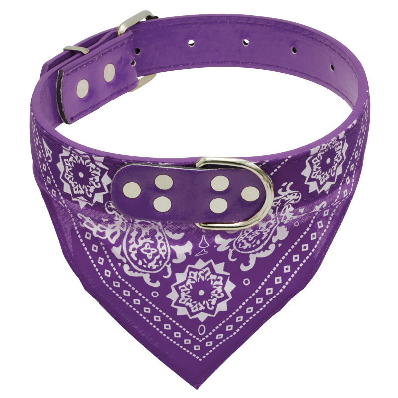Collar de Cuero con Pañuelo