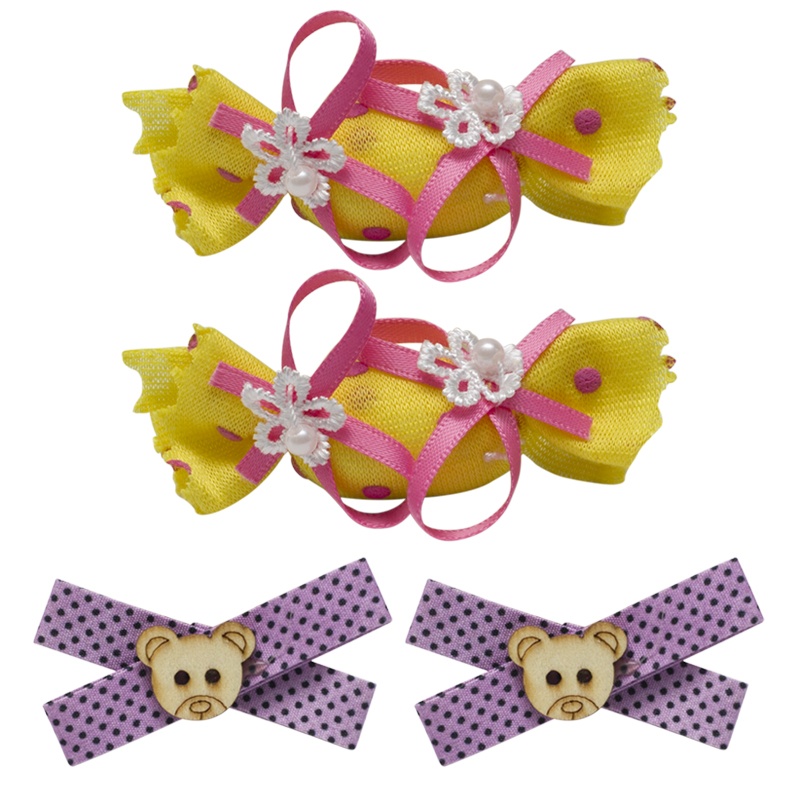 Lazo Decorativo para Mascotas 4 Piezas