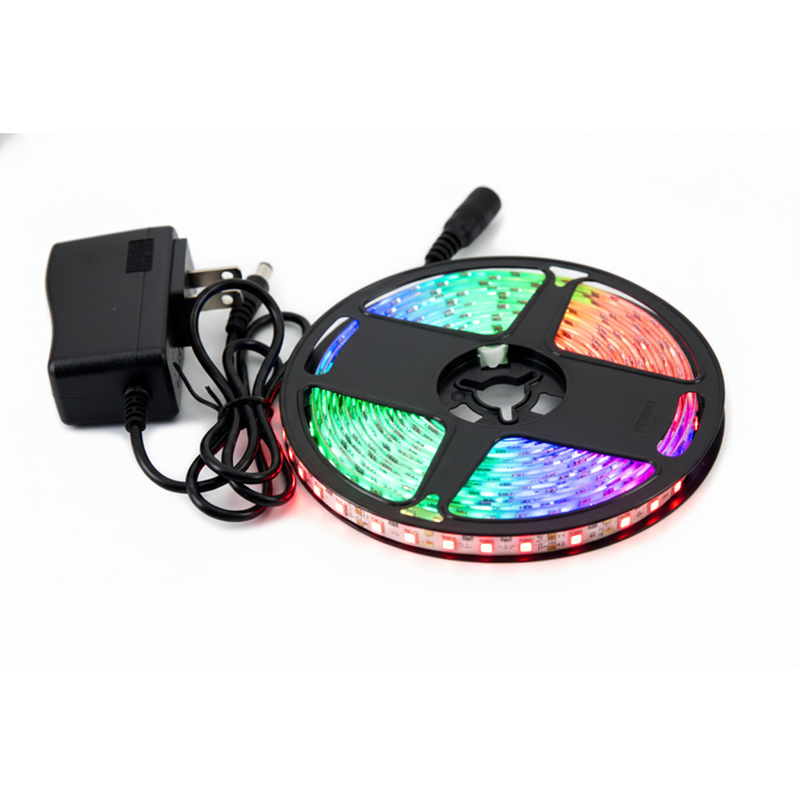Cinta LED Directa de 5m RGB IP65 Con Control y Driver