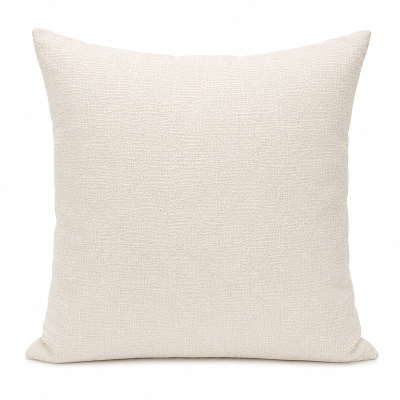Cojín Fluffy Brocado Marfil 60x60cm 