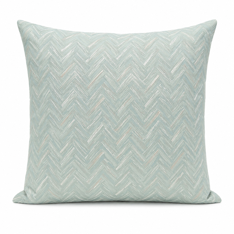 Cojín Fluffy Jade Jacquard 60x60cm