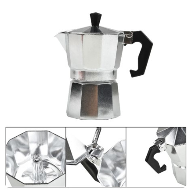 Cafetera Aluminio Pezzetti 3 Tazas Abert