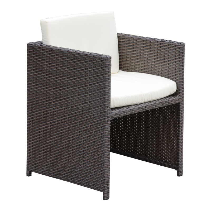 Comedor de Patio Wards Wengue de 9 Piezas