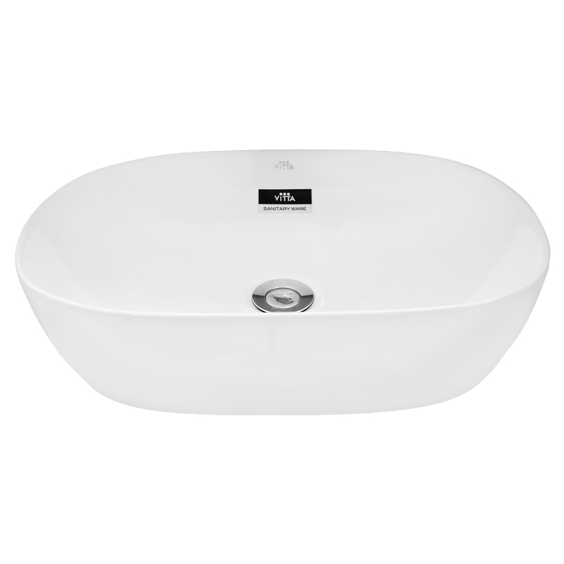 Lavamanos Oval Blanco Vitta 
