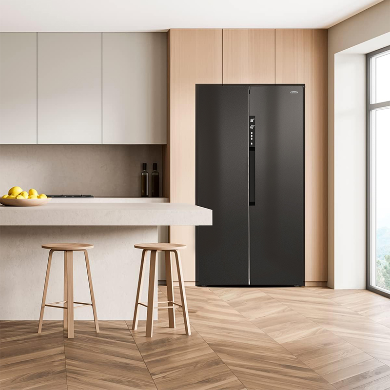 Refrigerador Side By Side Black de 606 Litros Mastermaid