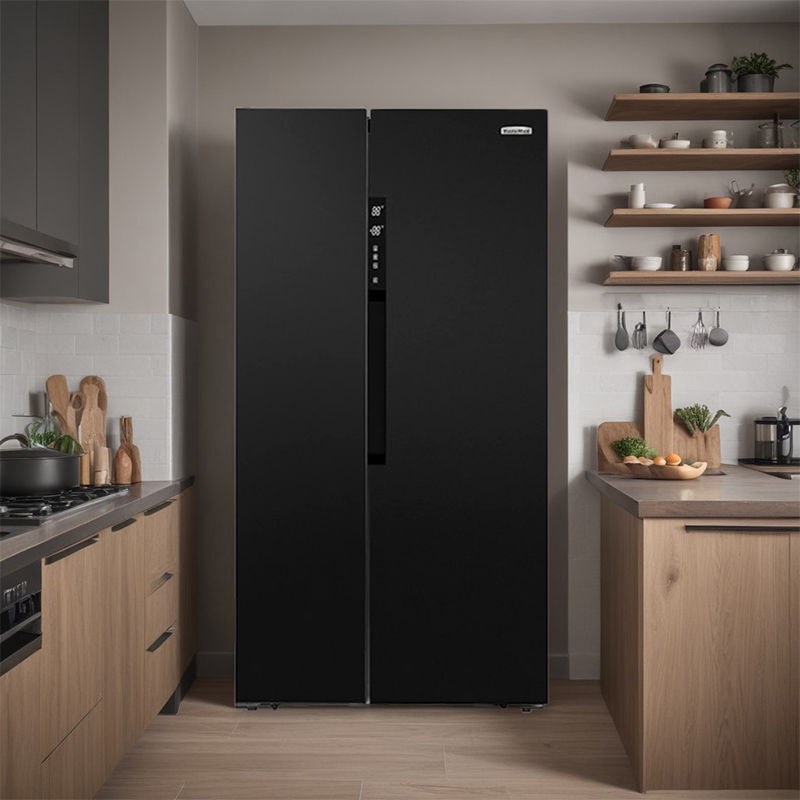 Refrigerador Side By Side Black de 606 Litros Mastermaid