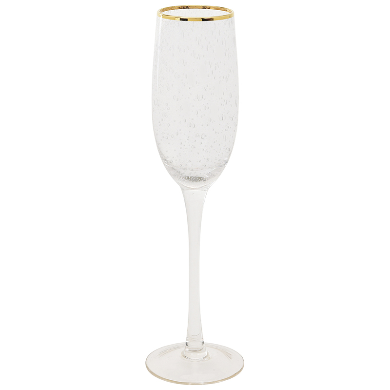 Copas Para Champagne Colores Individuales Vidrio 7 Pzas