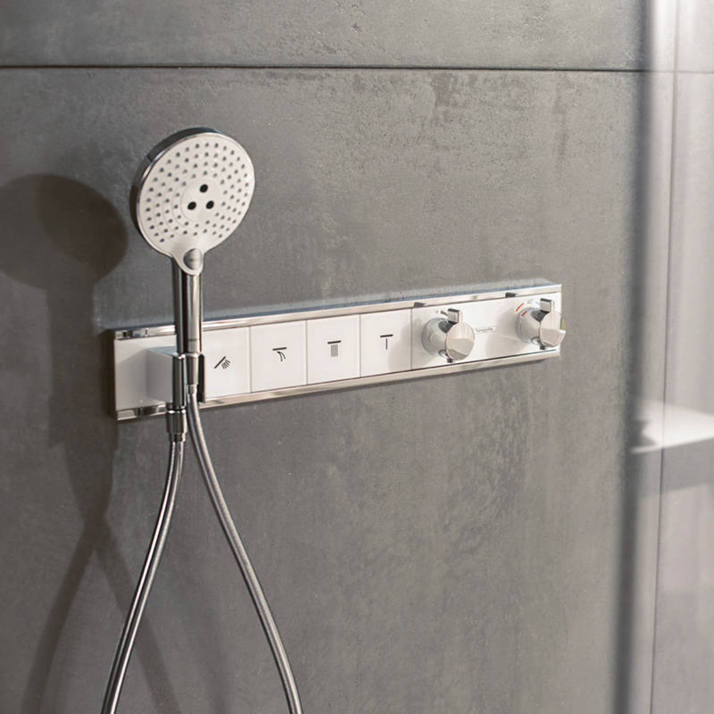 Grifería para Ducha de 4 Funciones Rain Select Cromo Hansgrohe