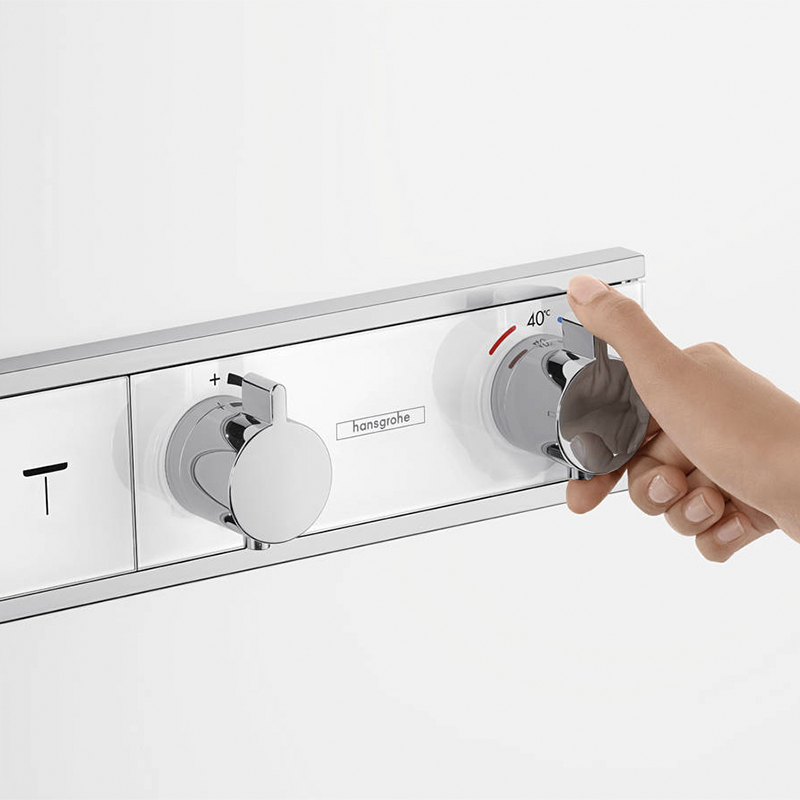 Grifería para Ducha de 4 Funciones Rain Select Cromo Hansgrohe