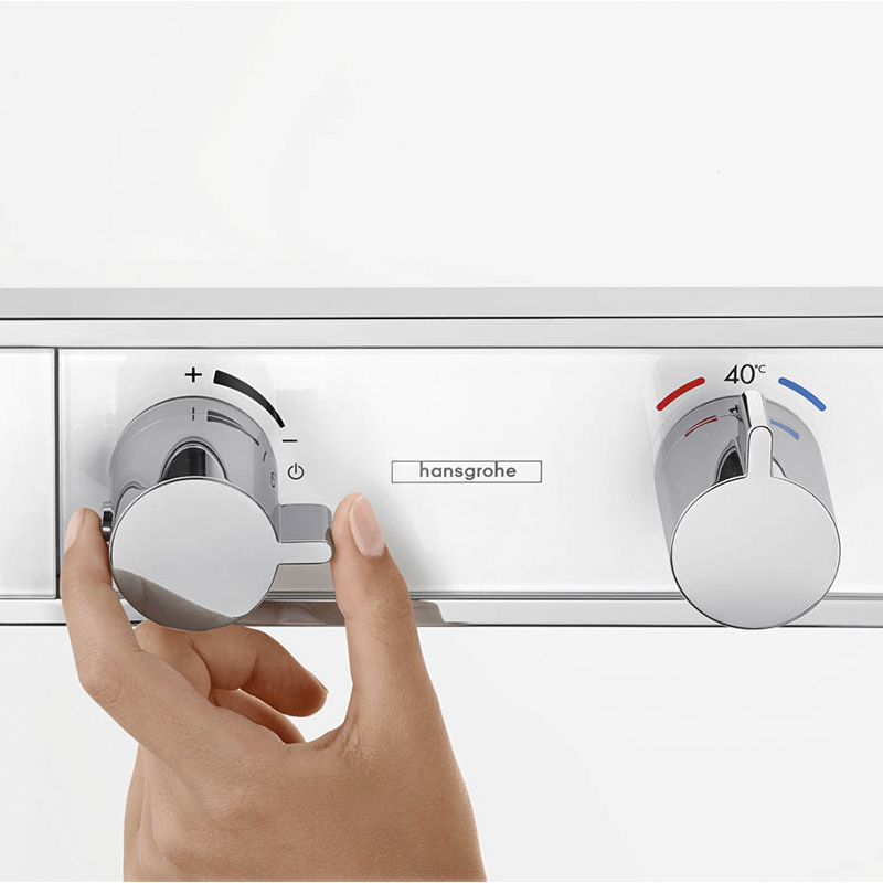 Grifería para Ducha de 4 Funciones Rain Select Cromo Hansgrohe