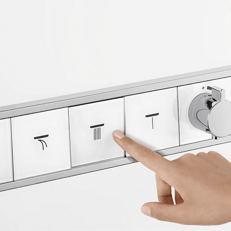 Grifería para Ducha de 4 Funciones Rain Select Cromo Hansgrohe