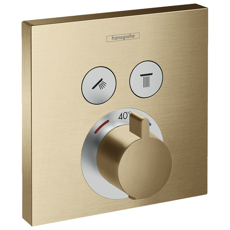 Shower Select para Ducha de 2 Funciones Bronce Hansgrohe