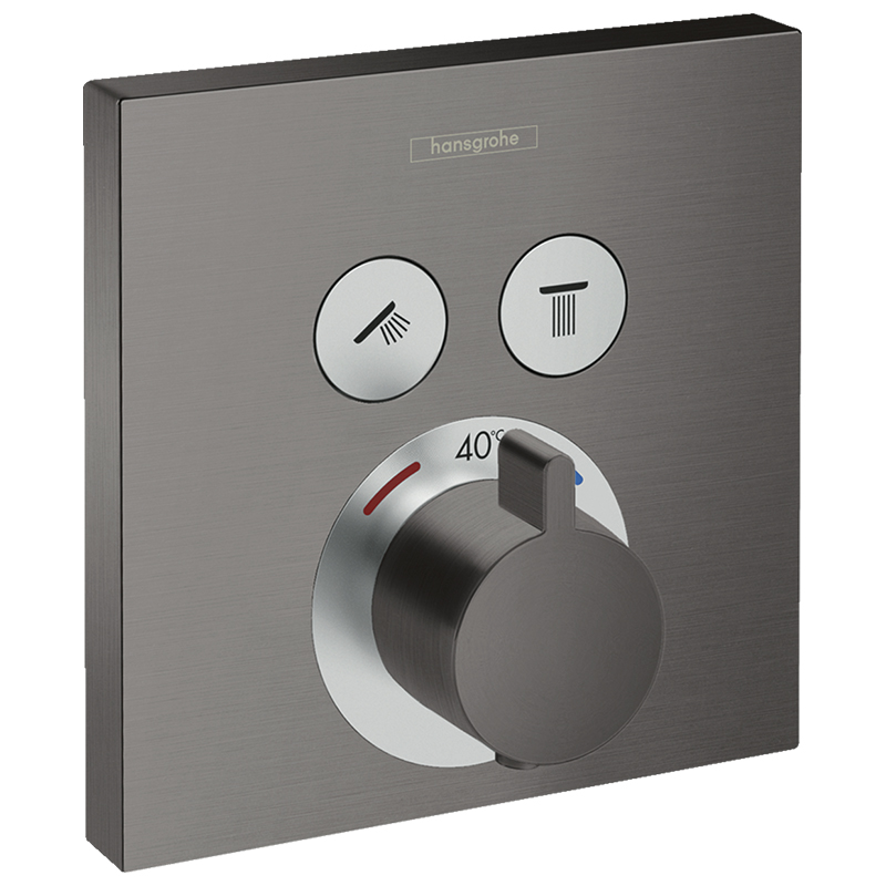 Shower Select para Ducha de 2 Funciones Negro Cromo Hansgrohe