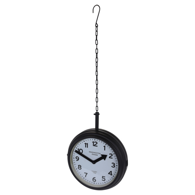 Reloj Colgante Station Negro