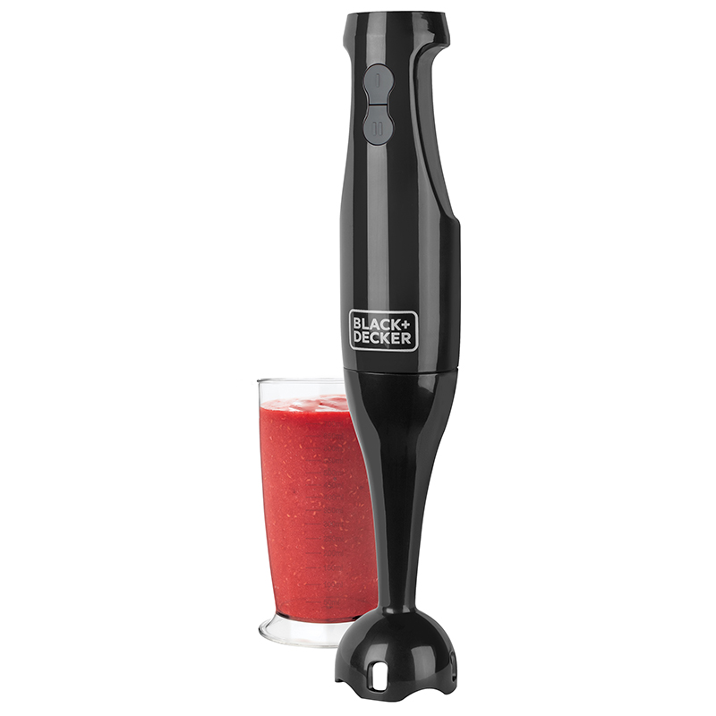 Batidora de Inmersión de 2 Velocidades Negra Black+Decker