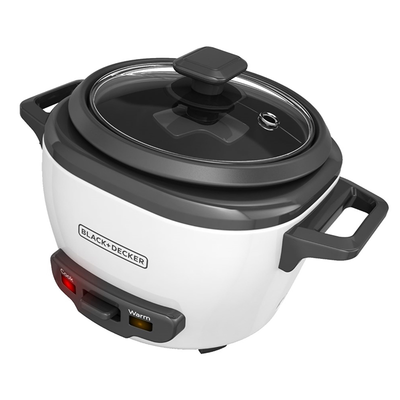 Olla Arrocera 3 Tazas Blanca Black+Decker