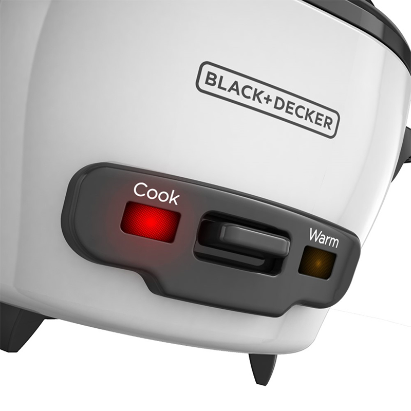 Olla Arrocera 3 Tazas Blanca Black+Decker
