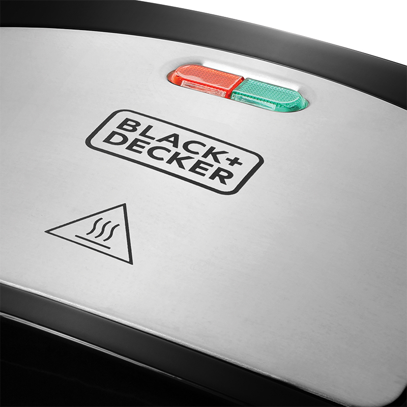 Panini Xpress 700w Negra Black+Decker