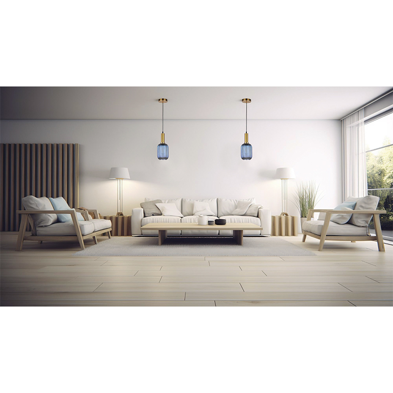 Lámpara Colgante Lightblue Oro Satín