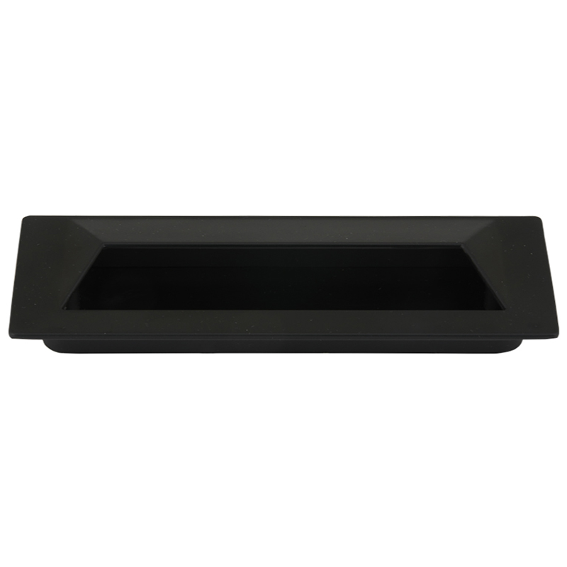 Tiradera de Encastrar Negro Mate 128mm