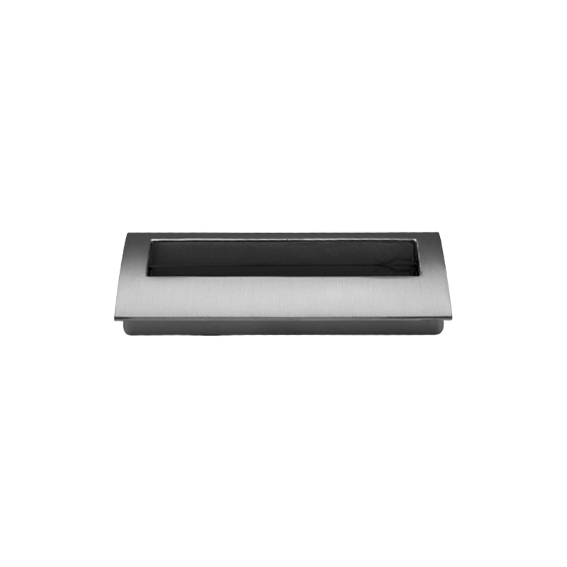 Tiradera de Encastrar Teo 115x40mm Niquel Satin 