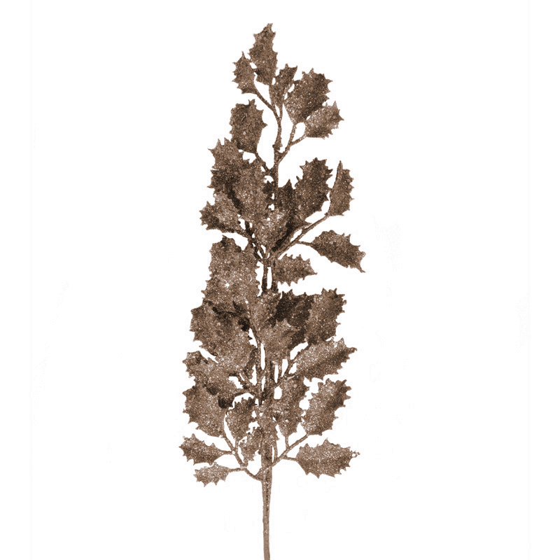 Rama Navideña Crispado Cobre 68cm