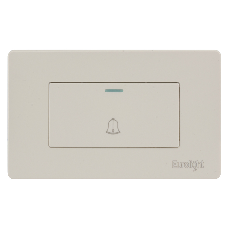 Interruptor Pulsador Volga Beige 10A