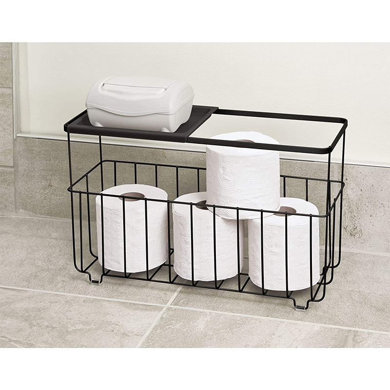 Organizador para Baño Everett Negro Mate Interdesign