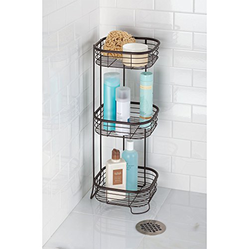 Organizador Forma 3 Pisos Bronce Interdesign