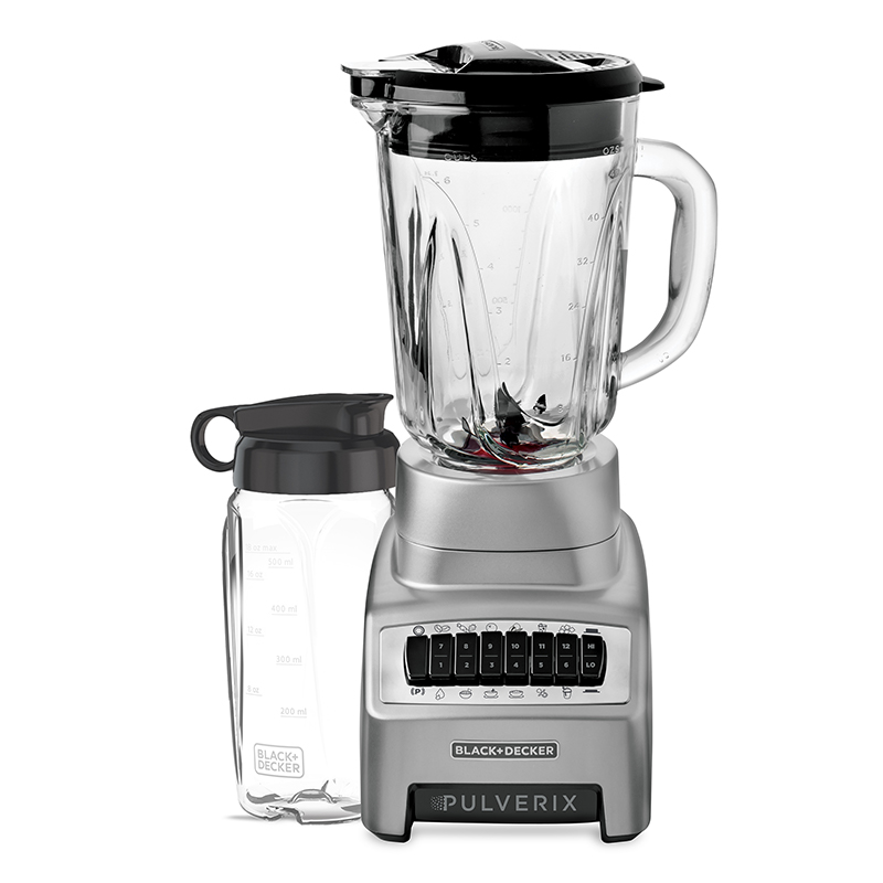 Licuadora 12 Velocidades con Jarra de Vidrio Black+Decker