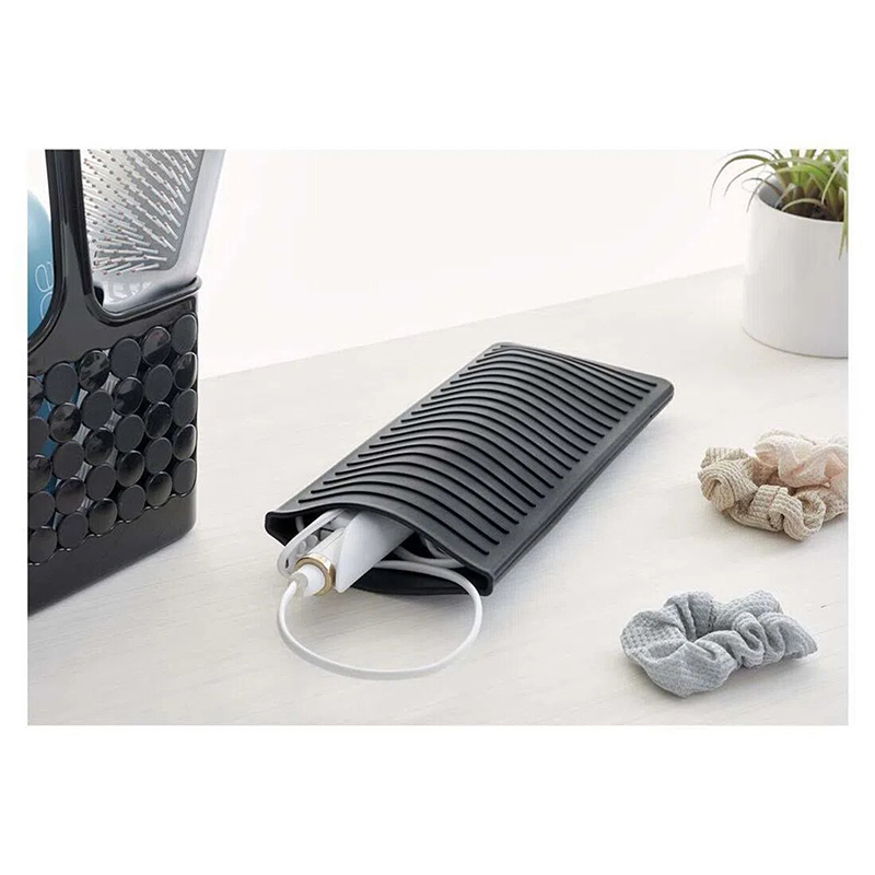 Funda y Tapete para Plancha de Cabello Interdesign