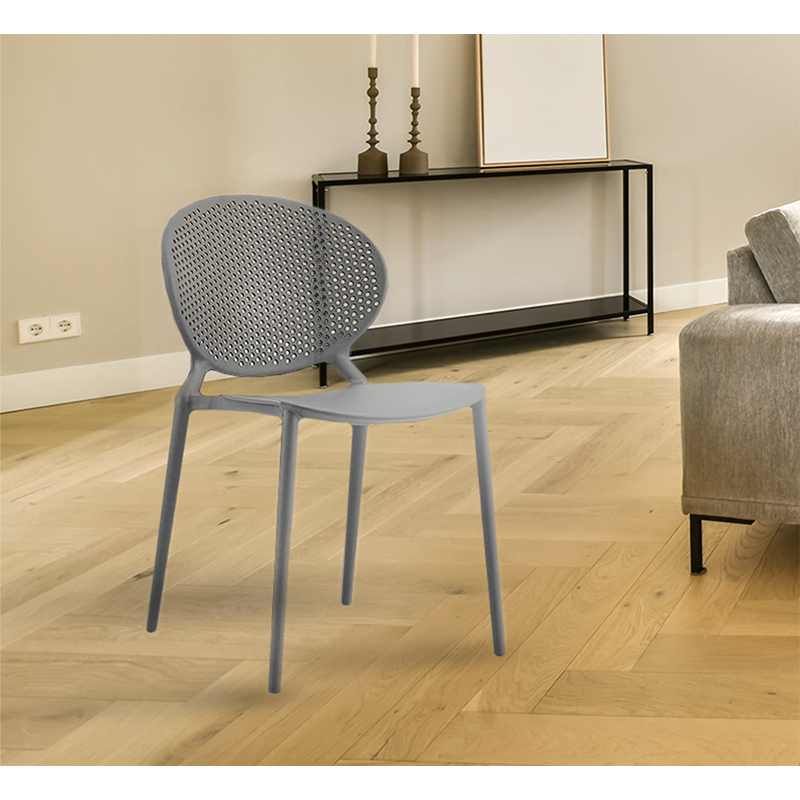 Silla Grater Gris Claro