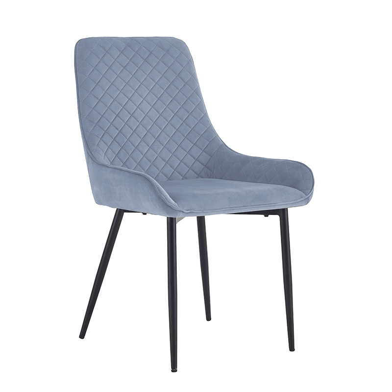 Silla Magz Fija Gamuza Azul