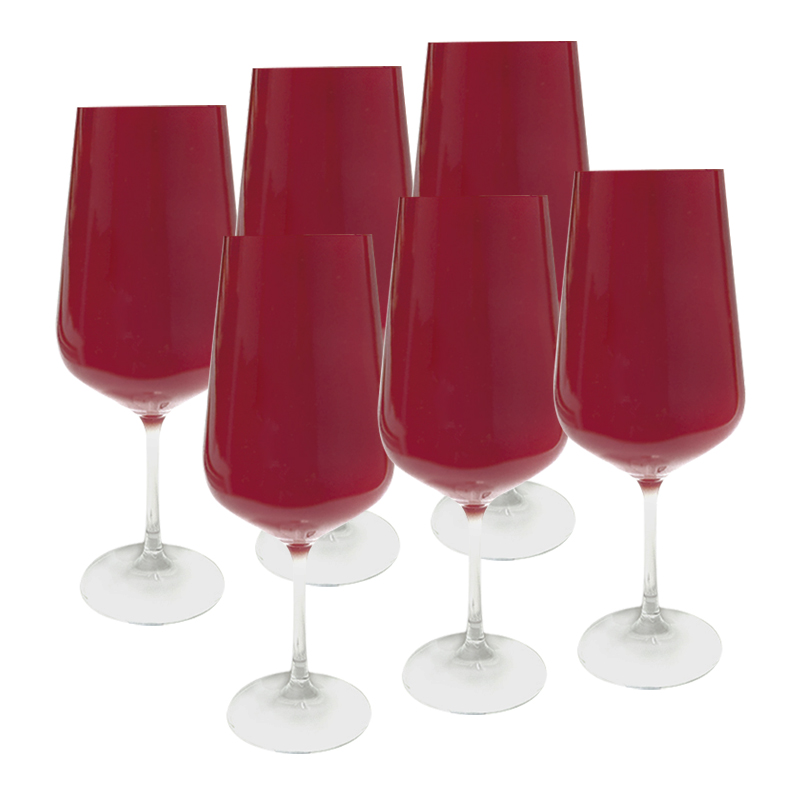 Copa para Vino Sandra Red Bowl 450ml 6 Unidades
