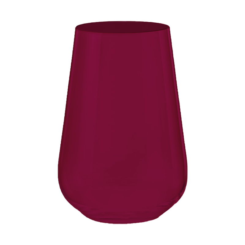 Vaso Sandra Red 380ml 6 Unidades