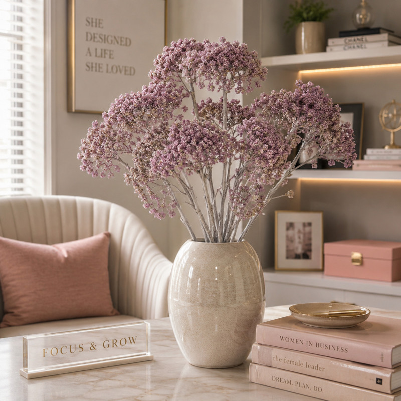 Flor Sedum Lila 62cm