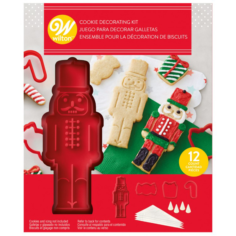 Juego para Decoración de Galletas 12 Piezas Wilton