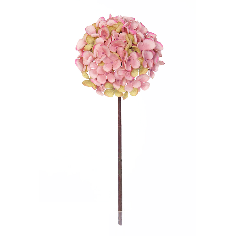 Flor Hortensia Rosa 53cm