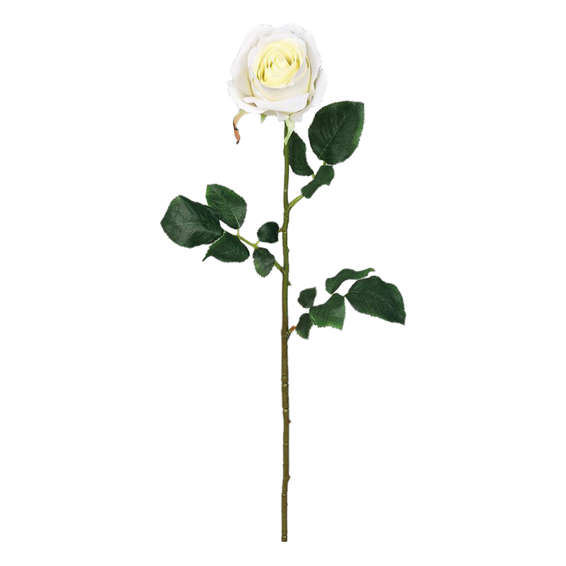 Flor Rosa Blanca 67cm