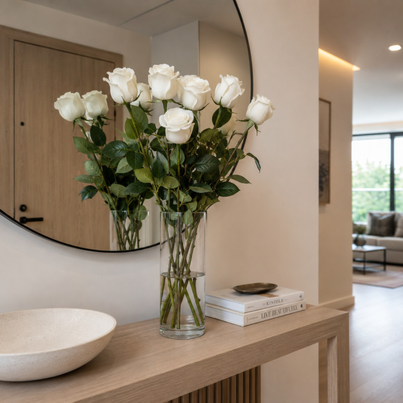 Rosa Blanca 70cm