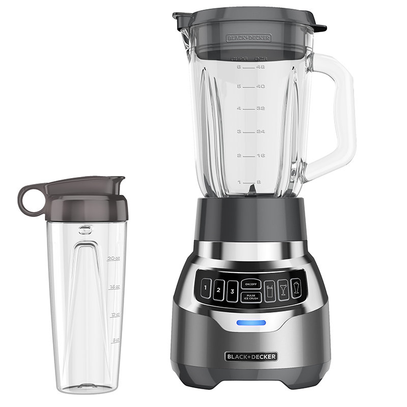 Licuadora Digital 900w Jarra de Vidrio Black+Decker